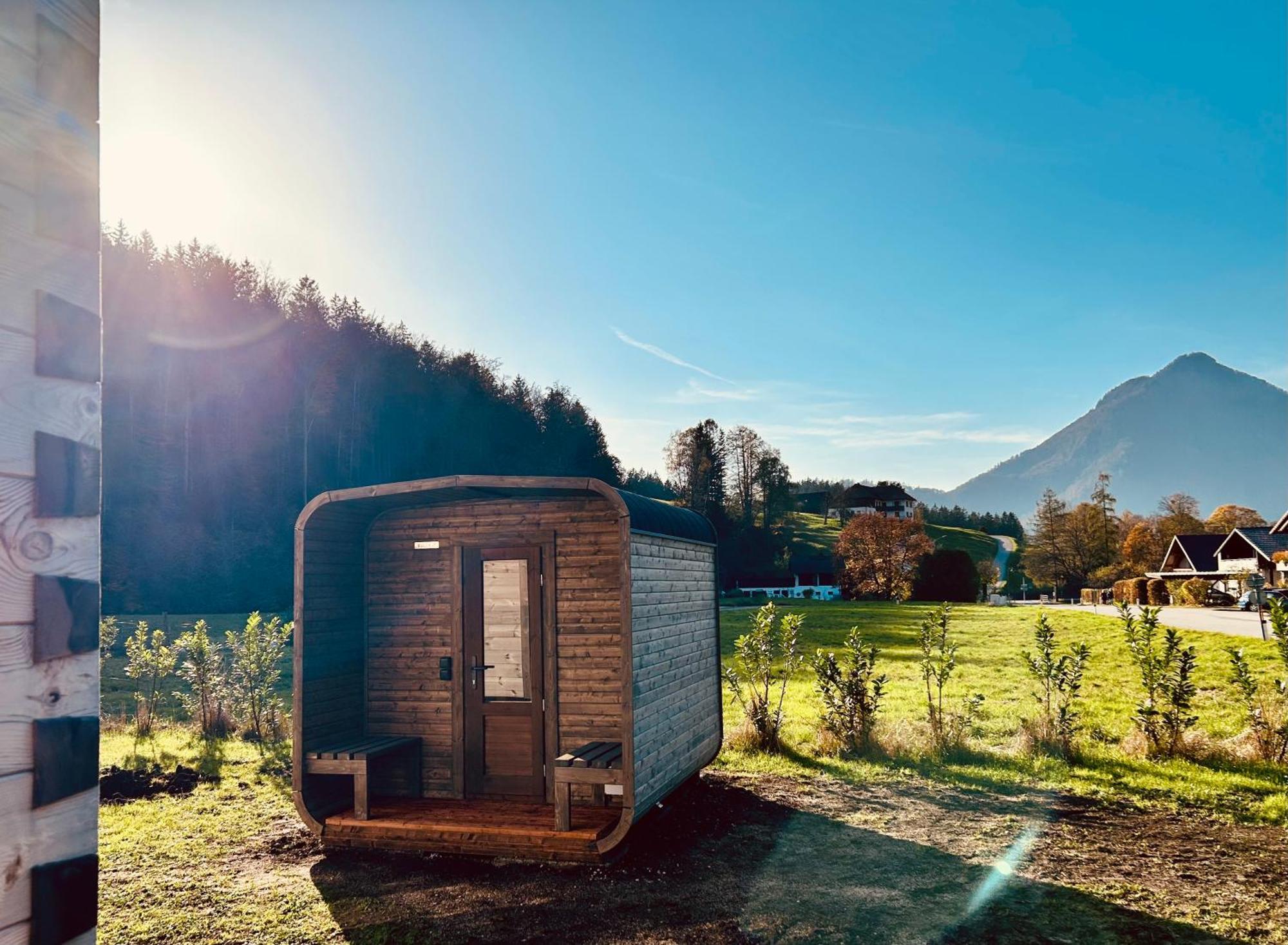 Das Gruenhaus - Dein Chalet In Grünau im Almtal Exterior foto